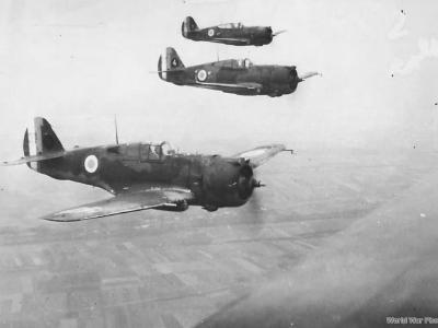 Patrol of Hawk 75A-3 of Armee de l’Air 1940