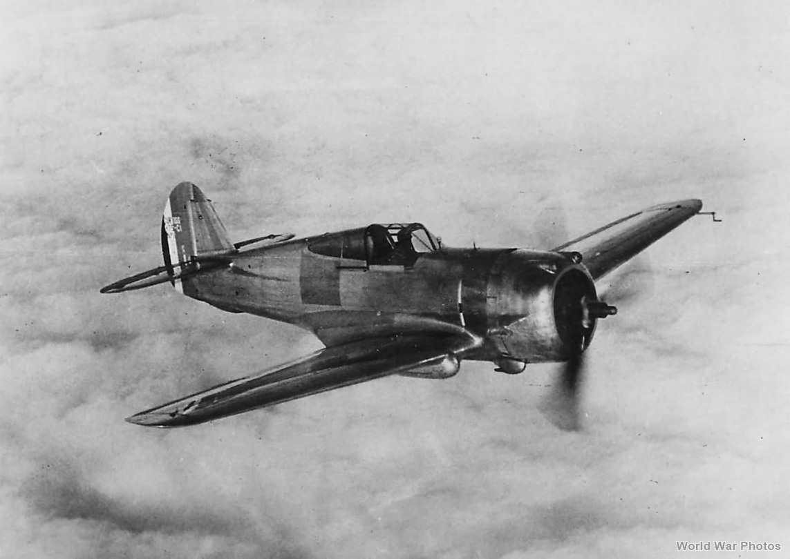 Test Pilot Lloyd Child in Hawk 75A-1 built for France 1938