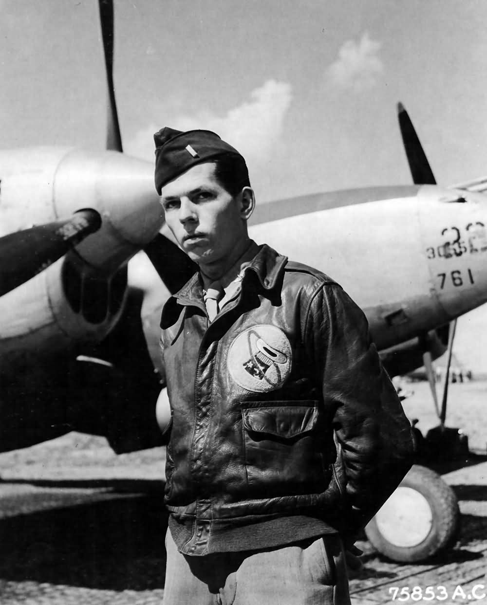 A Pilot Of the 94th Fighter Squadron 1st Fighter Group P-38 Lightning Italy