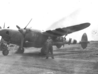 F-5B Lightning 27th PRS Full D-Day Stripes