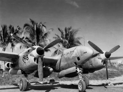 Lockheed F-5B Lightning Nose Art Little Lorraine