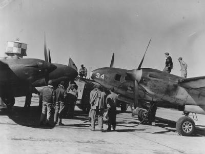 Lockheed P-38H and F-4A