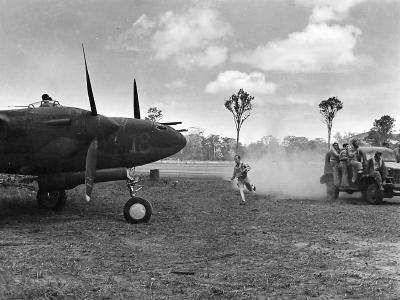 P-38 Lightning #18 from 39th FS 35th Fighter Group at Schwimmer Air Base Port Moresby 1943