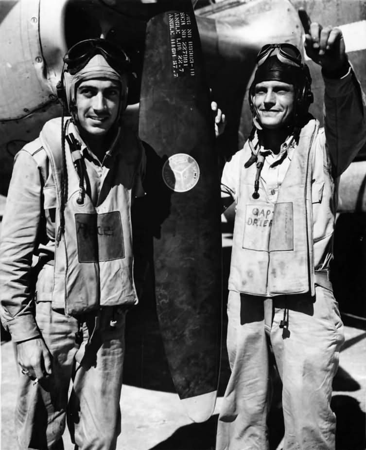 P-38 Lightning Capt Robert Achenbrener and Capt. William Drier 49th FG 1944 Pacific