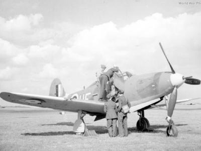 Airacobra Mk I of No 601 Squadron RAF