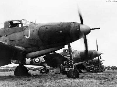 Airacobras UF-J and UF-L of No. 601 Squadron RAF