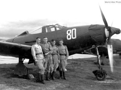 P-39 „White 80” of the 101 GIAP