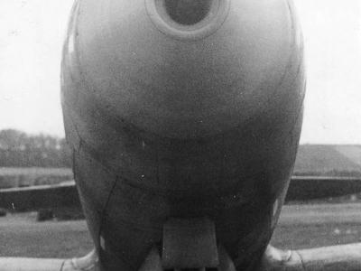 P-39 601 nose