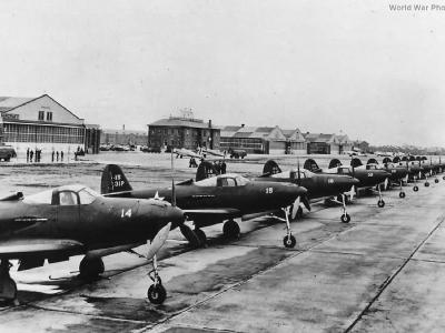 P-39C Airacobras at Selfridge Field 1941