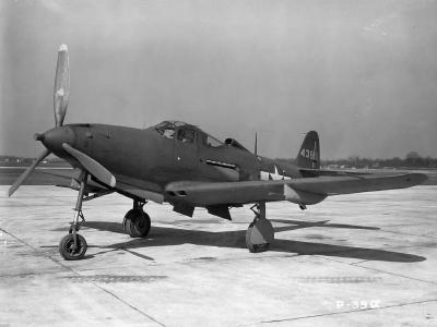Bell P-39Q Airacobra on the ground