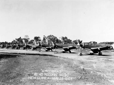 P-39s of the 82d Reconnaissance Squadron (Fighter)