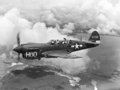 Curtiss P-40N Warhawk 44-7156