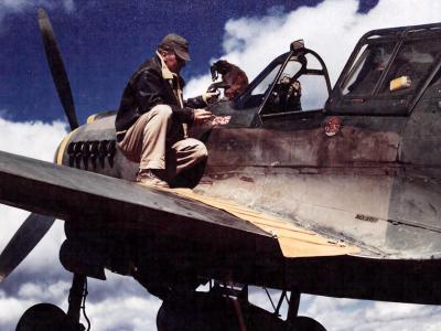 Curtiss P-40 Of The 26th Fighter Squadron 51st Fighter Group