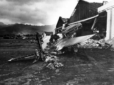 December 7 1941 Wrecked P-40