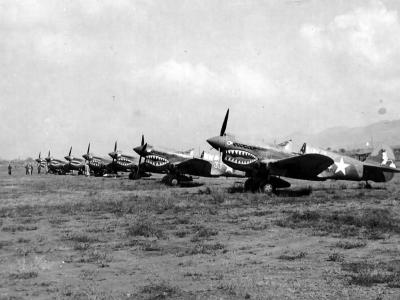 P-40E 16th Fighter Squadron 23rd Fighter Group, Kweilin China
