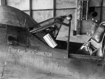 P-40K Warhawk cockpit