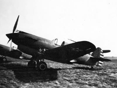 Curtiss P-40 33rd fighter squadron Reykjavik Iceland