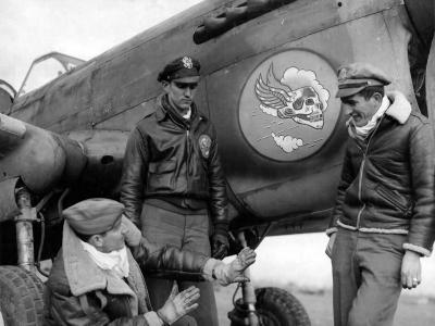 P-40 of the 79th Fighter Group 84th Fighter Squadron North Africa