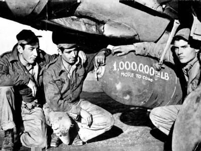 P-40 Warhawk Bombers Delight In Bomb For Hitler 1944