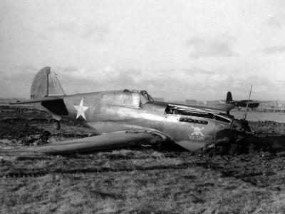 Wreckage Of The Curtiss P-40K Iceland