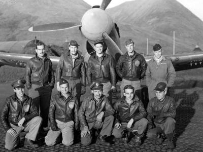 18th Fighter Squadron Pilots Attu 1943