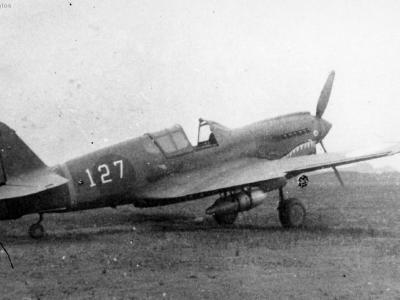 P-40E 127 of the 23rd FG 1942