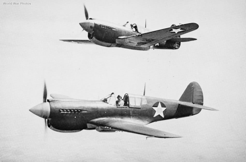 P-40E fighters | World War Photos