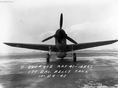P-40F Warhawk 41-14501 24 October 1942