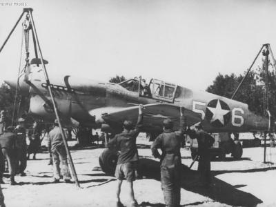 Curtiss P-40F 56 of the 57th FG, 65th FS
