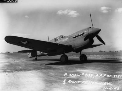 P-40K 42-9987 4 November 1942