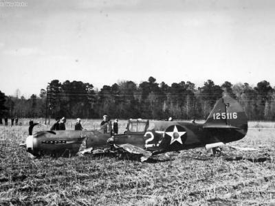 P-40E Warhawk 41-25116 April 12, 1942