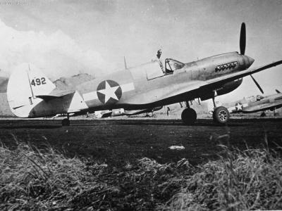 P-40N Warhawk 42-105492 389th Bomb Squadron, 312th BG