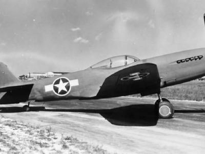 Curtiss XP-40Q original wings 2