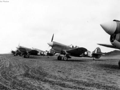 Canadian 111 Squadron Kittyhawks at Cold Bay May 1942