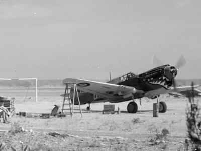 Kittyhawk Mk III of No. 112 Squadron RAF Bari 1943