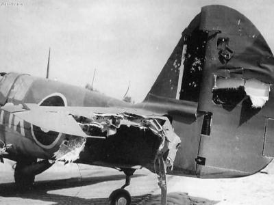 Kittyhawk Mk IV FX529 of No. 450 Squadron RAAF