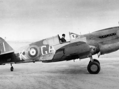 Kittyhawk Mk IA GA-K of No. 112 Squadron RAF