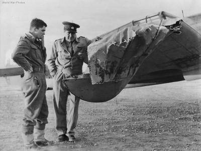 Lt Eric Saville of the SAAF No 2 Squadron