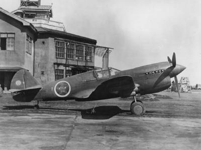 ex-Japan Curtiss P-40E Akeno, Yokota 1945