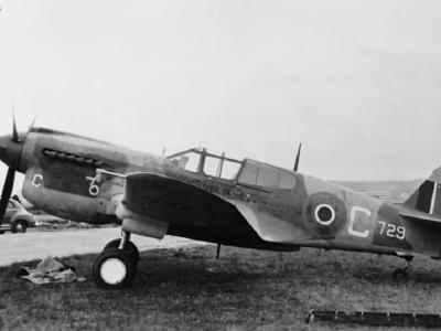 P-40E RCAF 729 1946