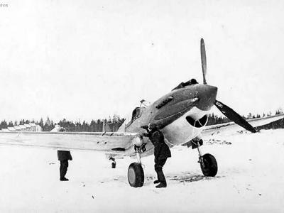 Soviet Curtiss P-40 of the 126 IAP 1942