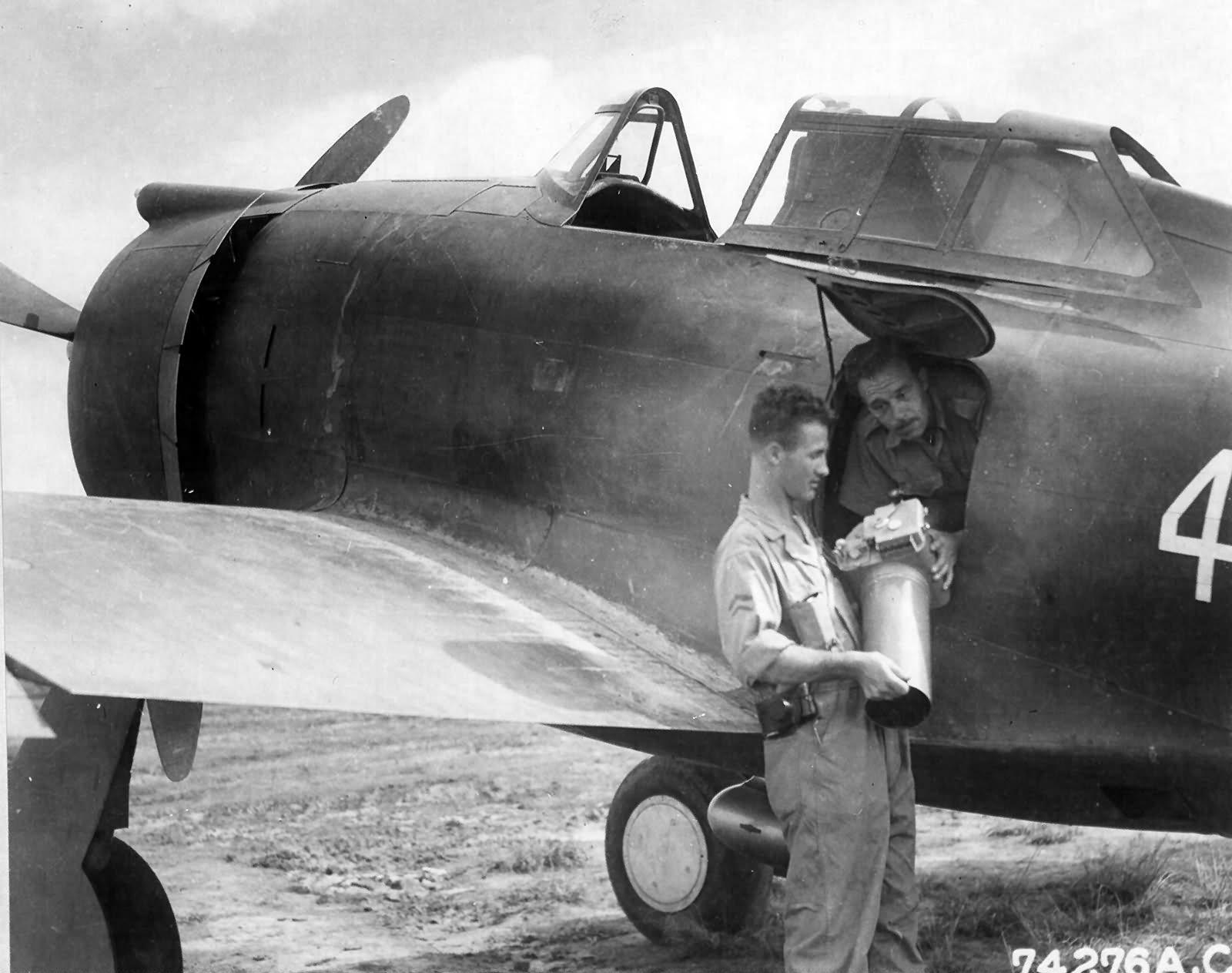P-43A loaned from the CNAF, 76th FS 23rd Fighter Group – 15 September 1942