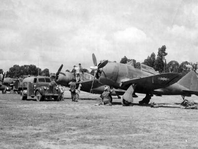 P-43 and Vultee P-66 Vanguard China