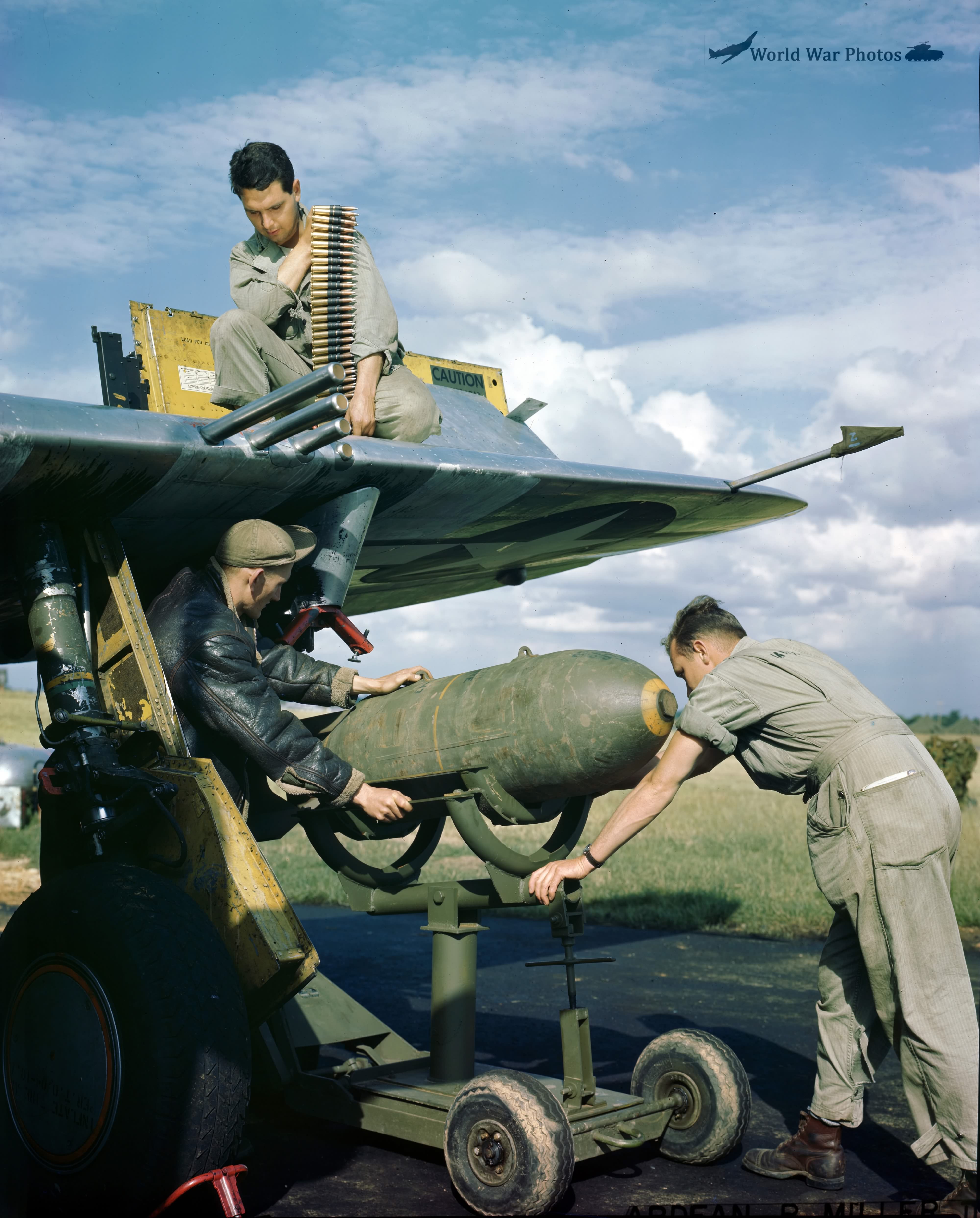 P-47D 42-26044 Silver Lady of the 61st FS 56th FG at Boxted