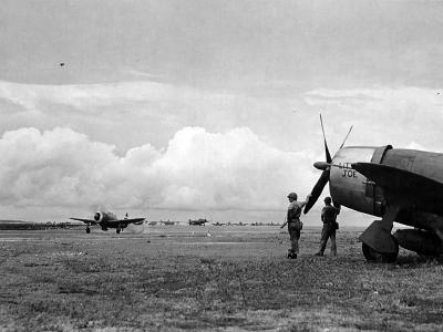 P-47D Thunderbolt „Little Joe” of the 73rd Fighter Squadron, 318th Fighter Group flown by Lt Joe Cecci
