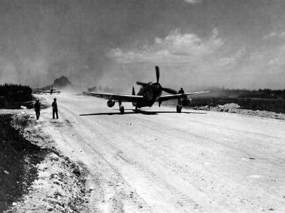 P-47N Thunderbolt Bubbletop of the 333rd Fighter Squadron, 318th Fighter Group Ie Shima