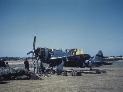 P-47D Thunderbolt 44-19733 of 406th Fighter Group