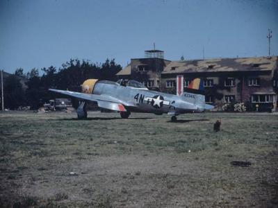 P-47 Thunderbolt in Fürth Germany 1945