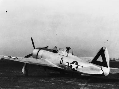 P-47 Thunderbolt „D” of the 384th Bomb Group