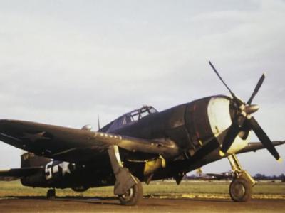 P-47 Thunderbolt used as a hack plane by the 306th Bomb Group at Thurleigh